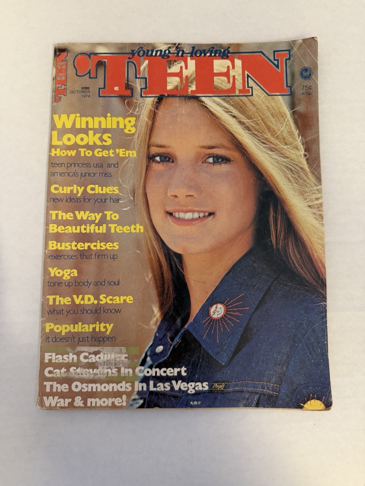 ‘TEEN Magazine-October 1974 Osmonds, Cat Stevens, Teen Princess Pagent