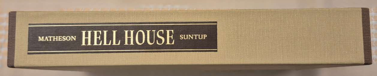 HELL HOUSE by RICHARD MATHESON – SUNTUP ARTIST EDITION IN SLIPCASE BRAND NEW