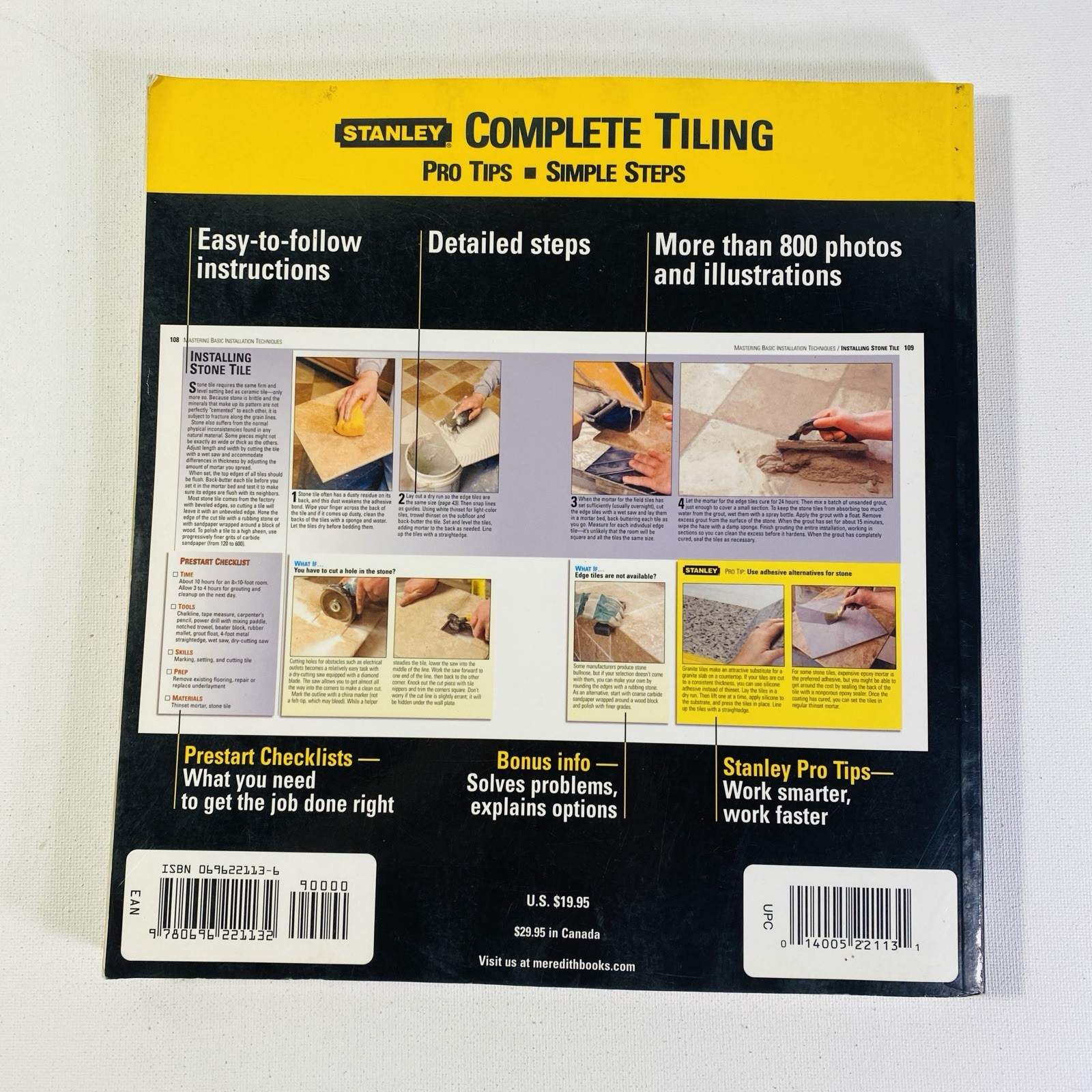 Complete Tiling by Stanley Complete Projects Staff and Ken Sidey 2004, Trade PB