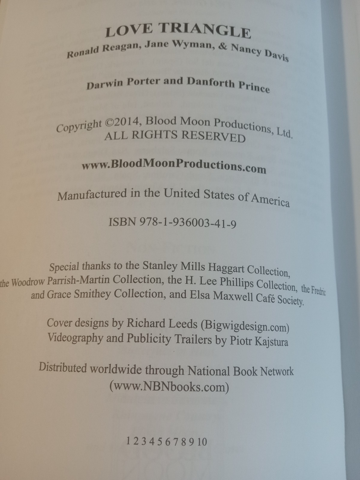 Love Triangle: Ronald Reagan, Wyman & Davis Trade back by Porter & Prince 2014