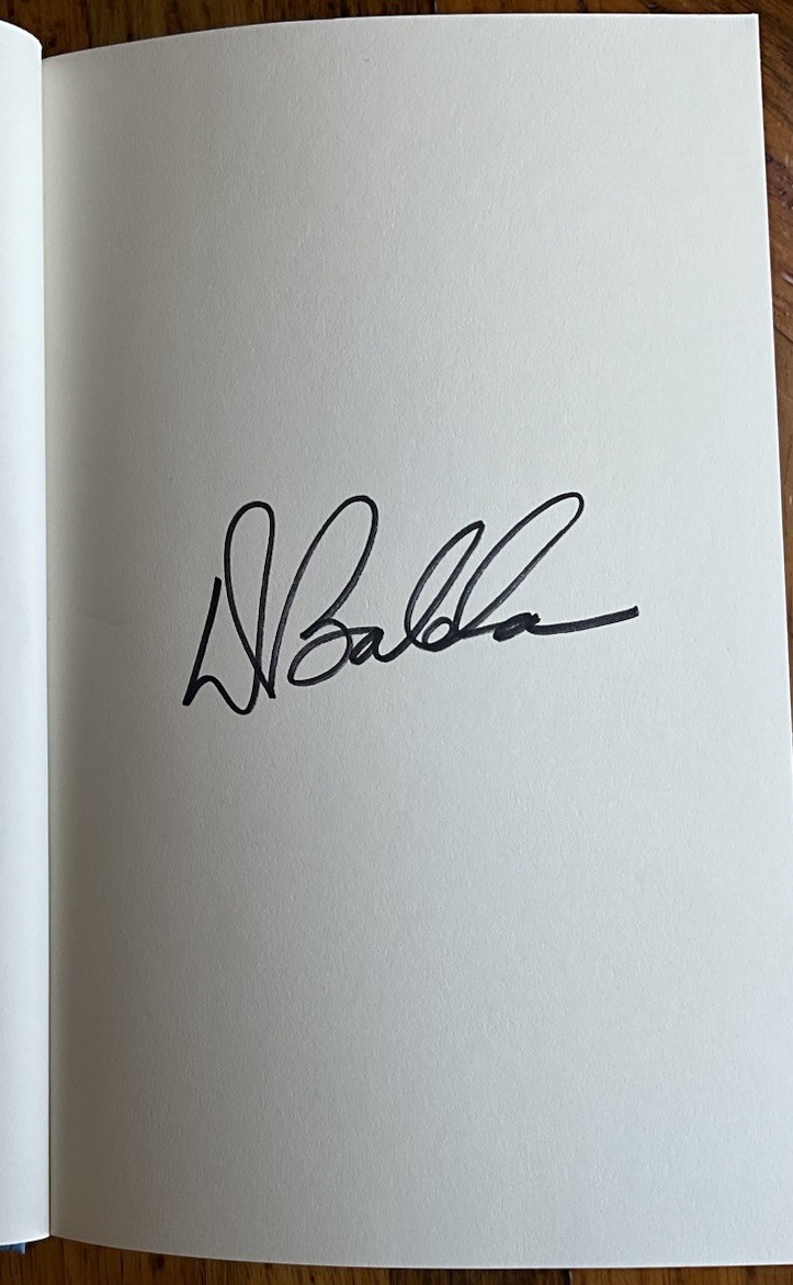 David Baldacci- To Die For -Signed 1st/1st 2024 HC/DJ Unread