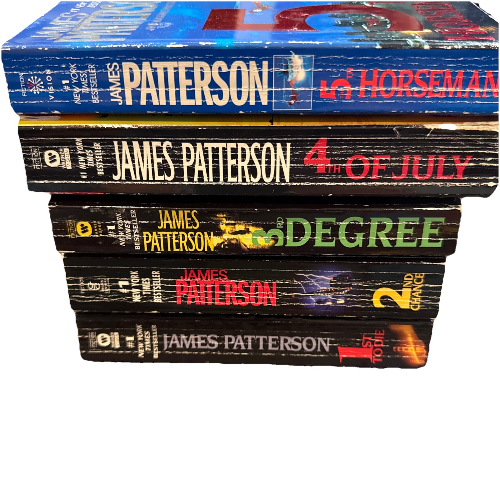 Lot of 11 James Patterson 10 Paperback, 1 HB Books (11 Women’s Murder Club )
