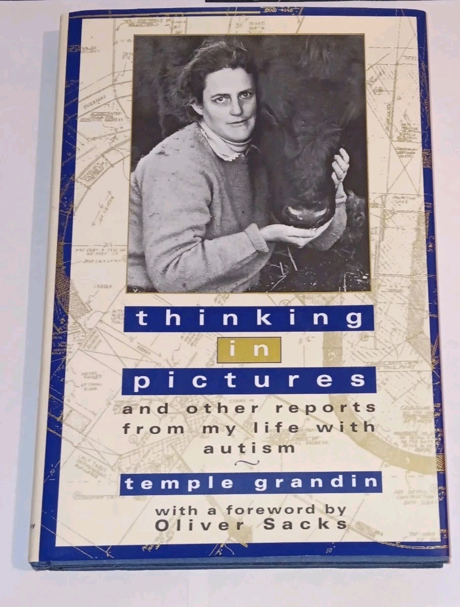 Thinking in Pictures by Temple Grandin Hardcover, AUTOGRAPHED Autism Biography