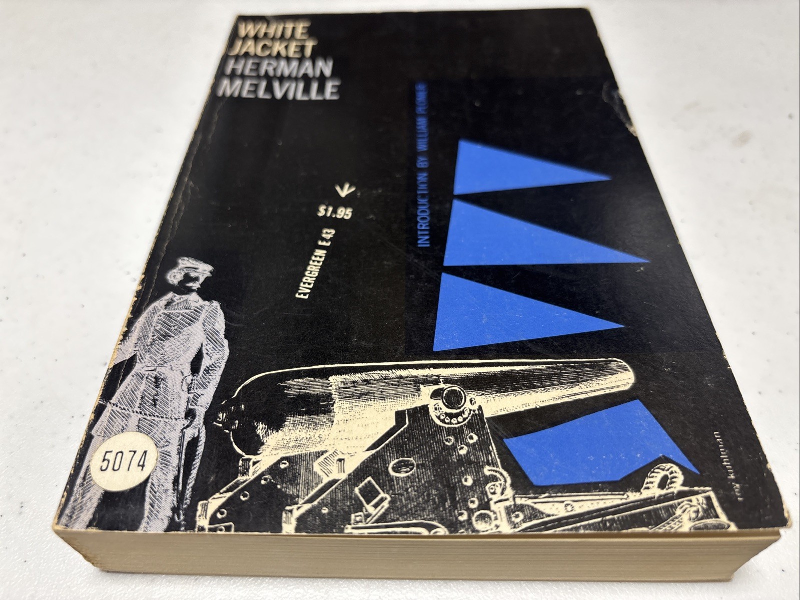 Herman Melville – White Jacket – 1956 Vintage Paperback Evergreen London