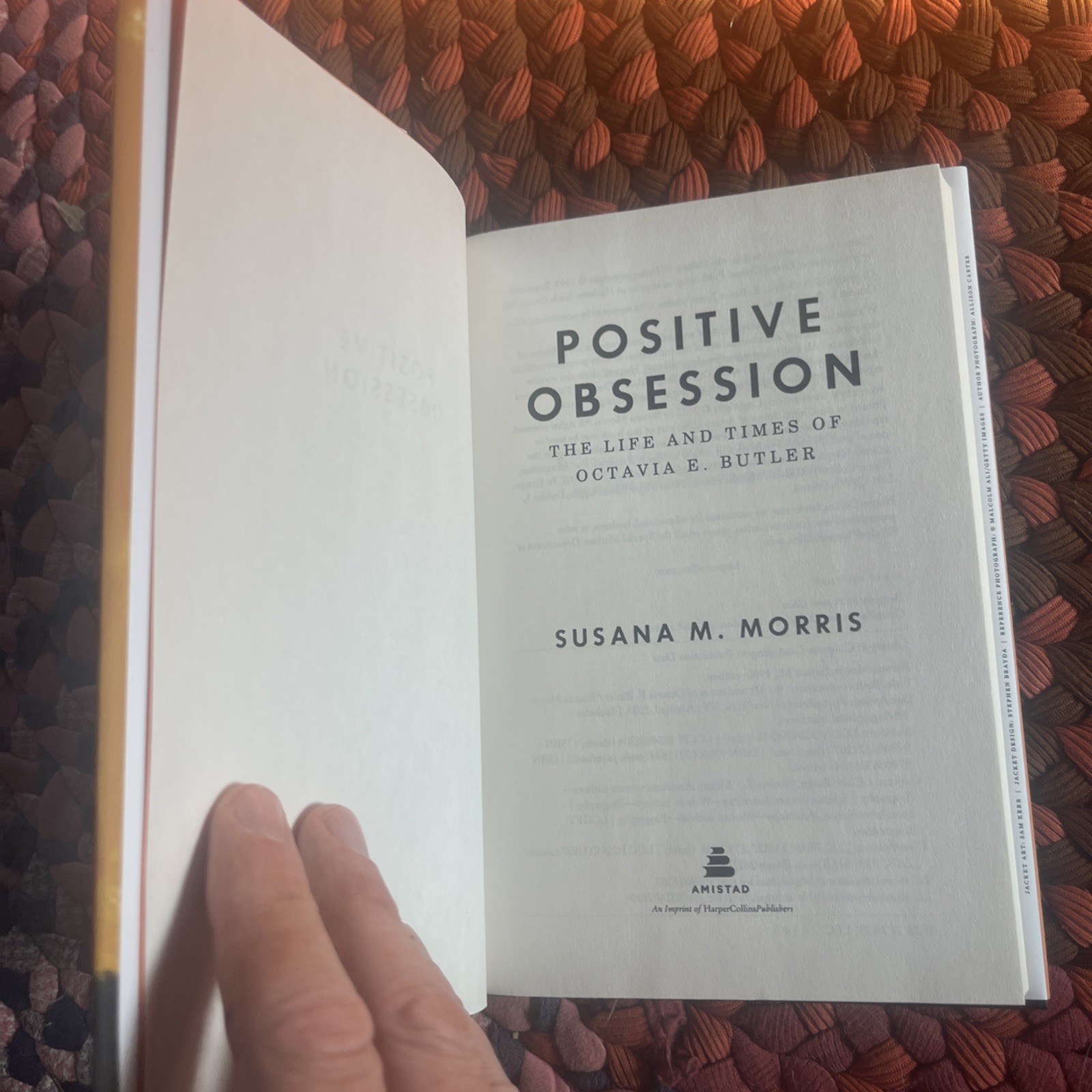 Positive Obsession: The Life And Times Of Octavia E Butler Hardcover 1st Ed NEW