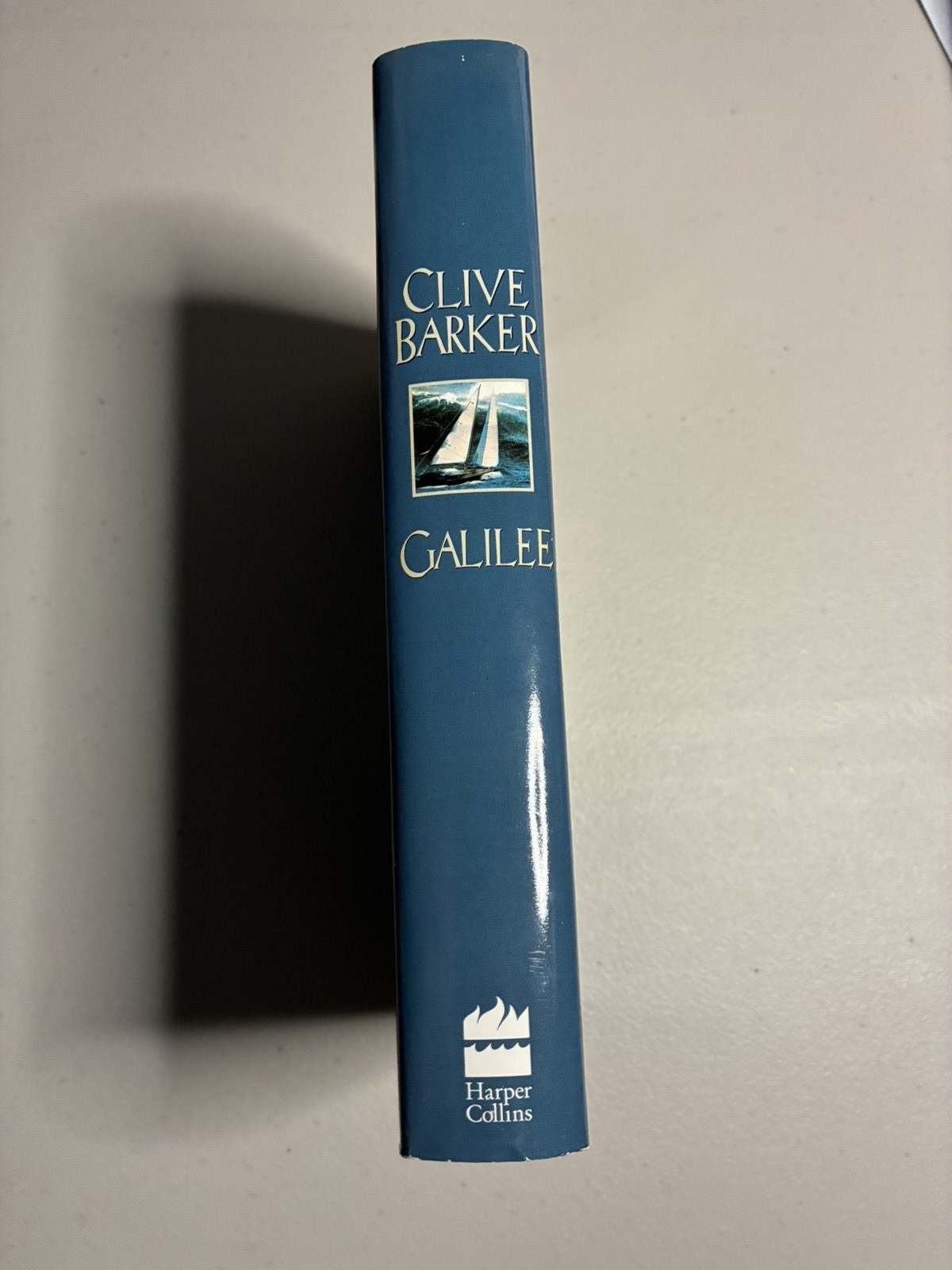 CLIVE BARKER HarperCollins 1988 GALILEE Hardcover w/jacket 582 pages Unread BCE