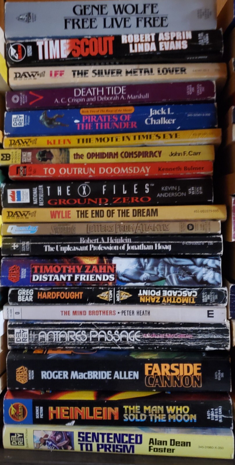 Science Fiction Books Complete Your Collection – You Choose the Books! #2