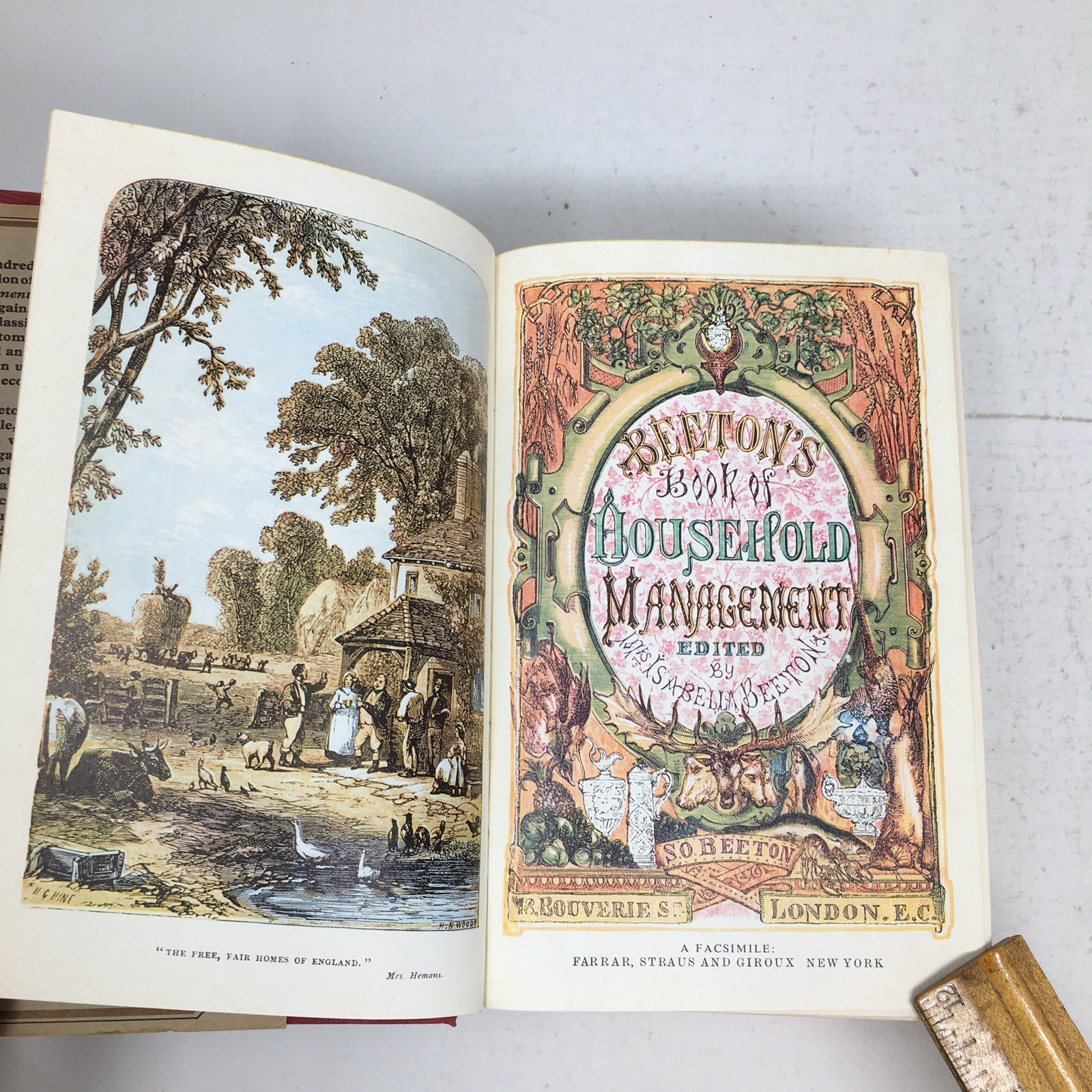 Beeton’s Book Of Household Management 1st Ed. Facsimile 1969 by Mrs. Beeton