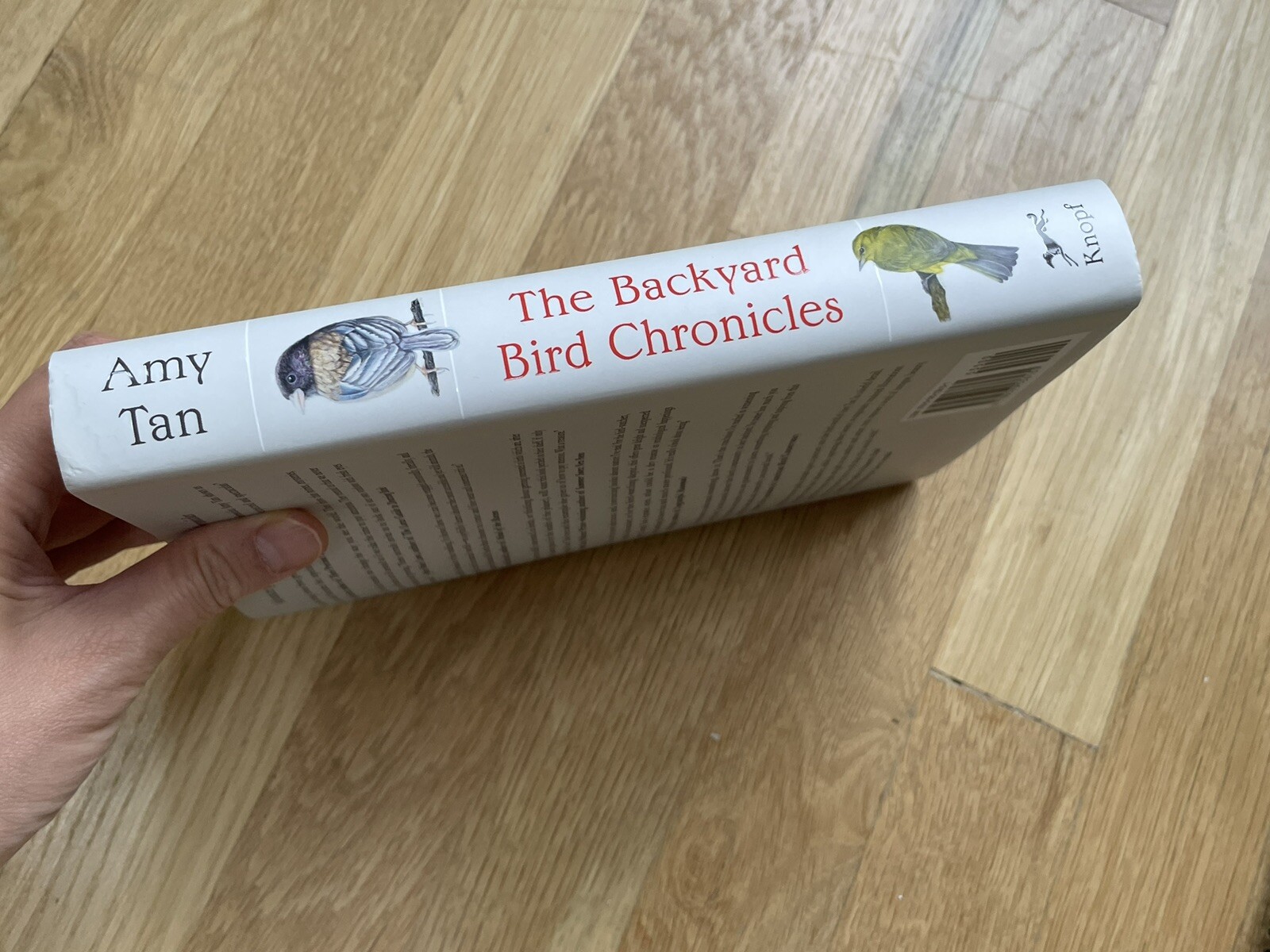 Amy Tan The Backyard Bird Chronicles 1st Ed. SIGNED NEW Postcard Softcover Book