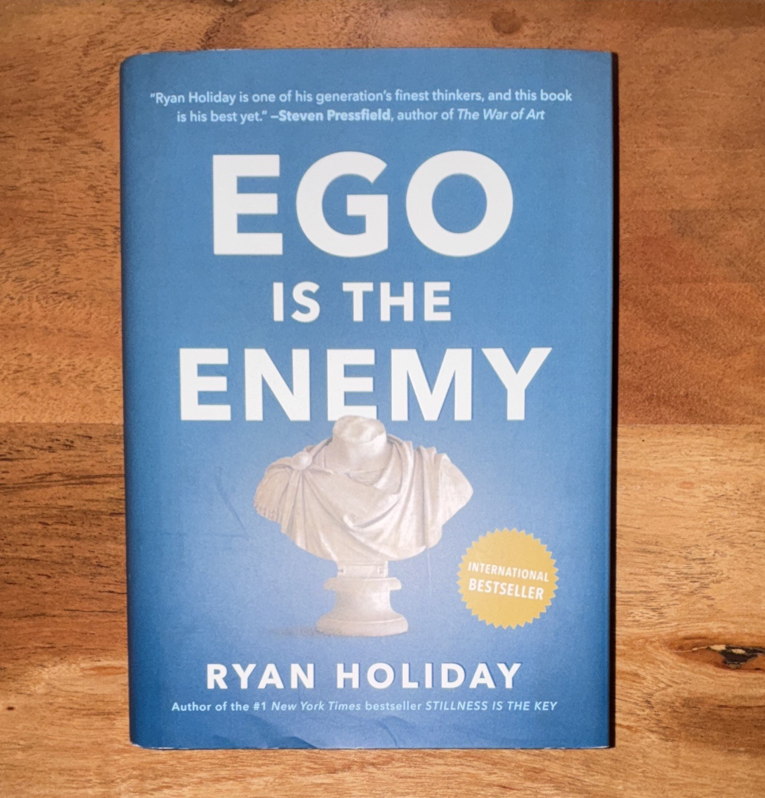 Ryan Holiday Ego Is the Enemy Hardcover 2016 Penguin Self-Help Psychology