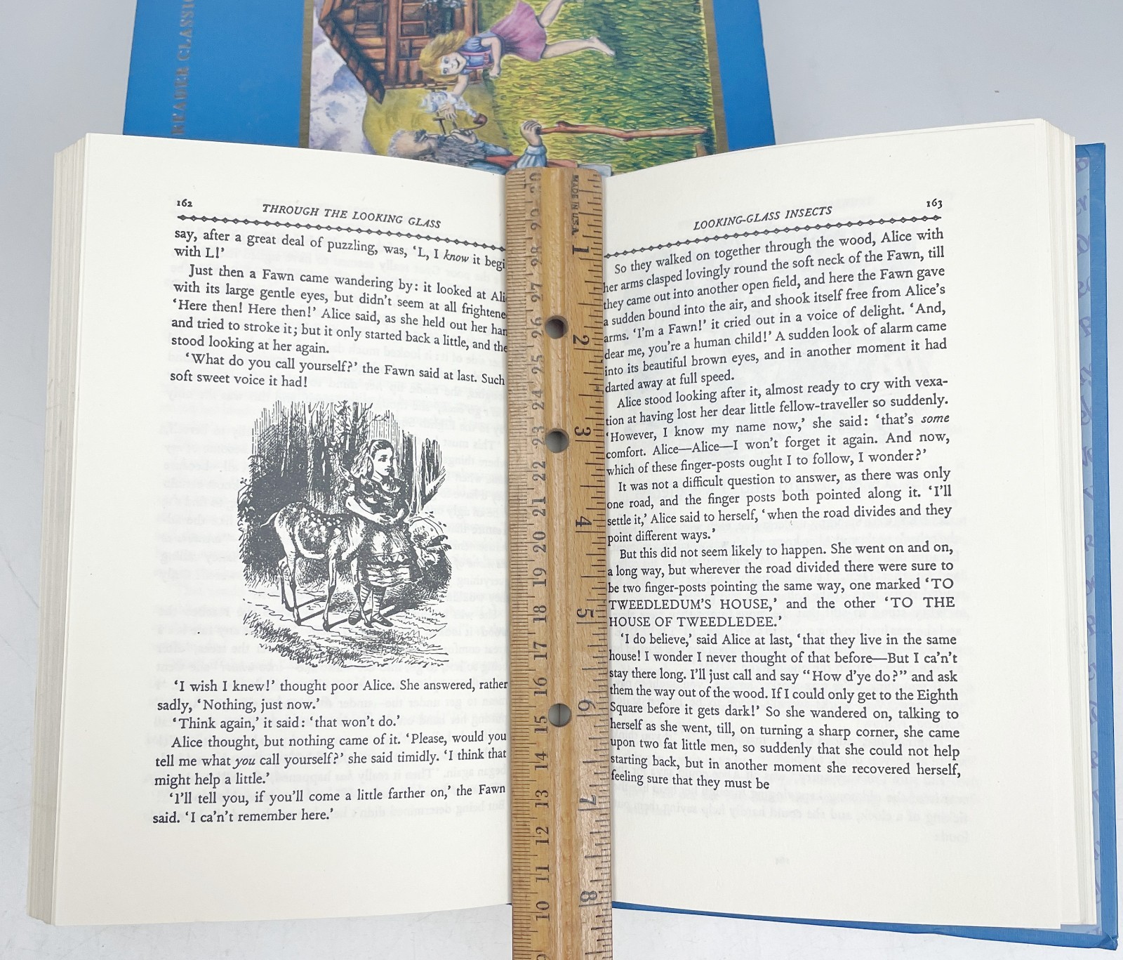 3 Weekly Reader Classics Hardback Book Heidi Alice Wonderland Wizard Oz 1983