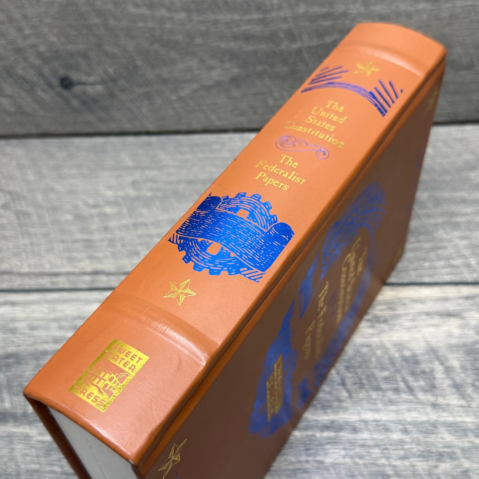 US Constitution & Federalist Papers Sweet Water Press Hardcover 2018 Political
