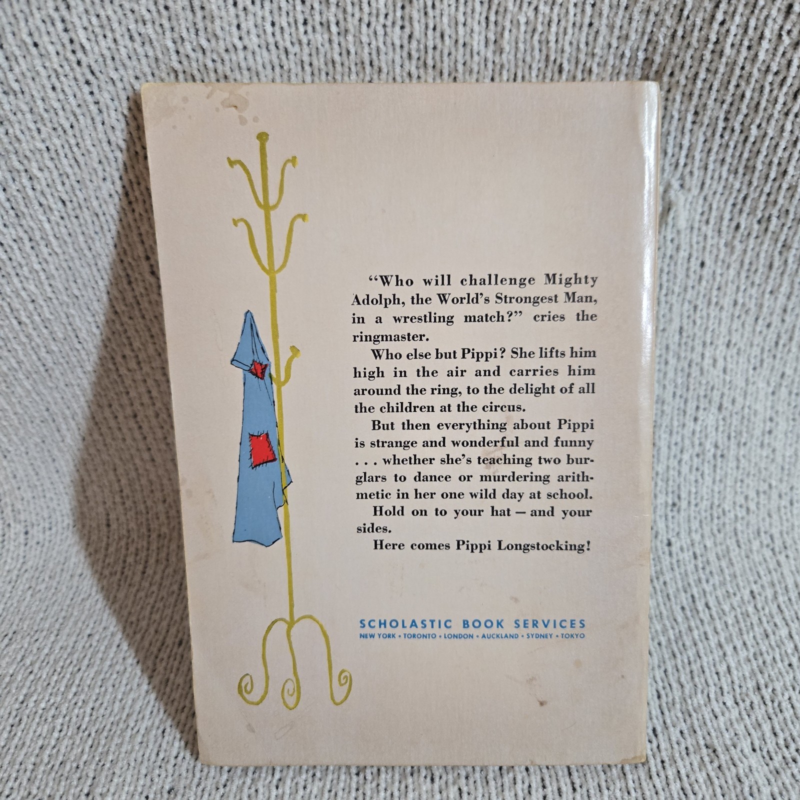 Pippi Longstocking Astrid Lindgren 1973 Scholastic Vintage PB