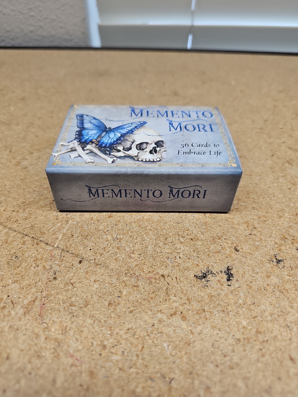 Memento Mori: 36 Mini Affirmation Cards to Embrace Life Red Wheel Weiser Card *i