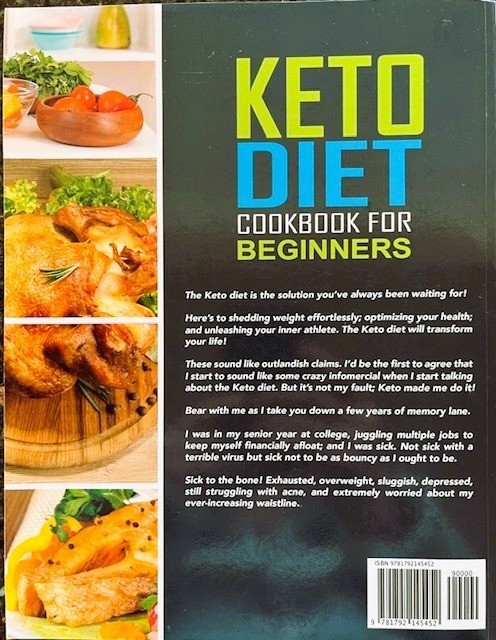 5 Keto Books: BIG BOOK, KETO DIET, BACON & BUTTER, 2 KETO BOOKS 95&127 Pages