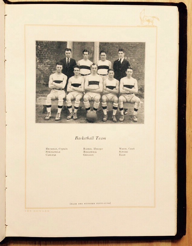 1921 WAKE FOREST UNIVERSITY YEARBOOK, THE HOWLER, WAKE FOREST, NC