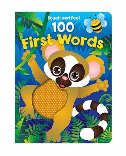100 First Words Touch and Feel – Board book, by Page Publications – Very Good