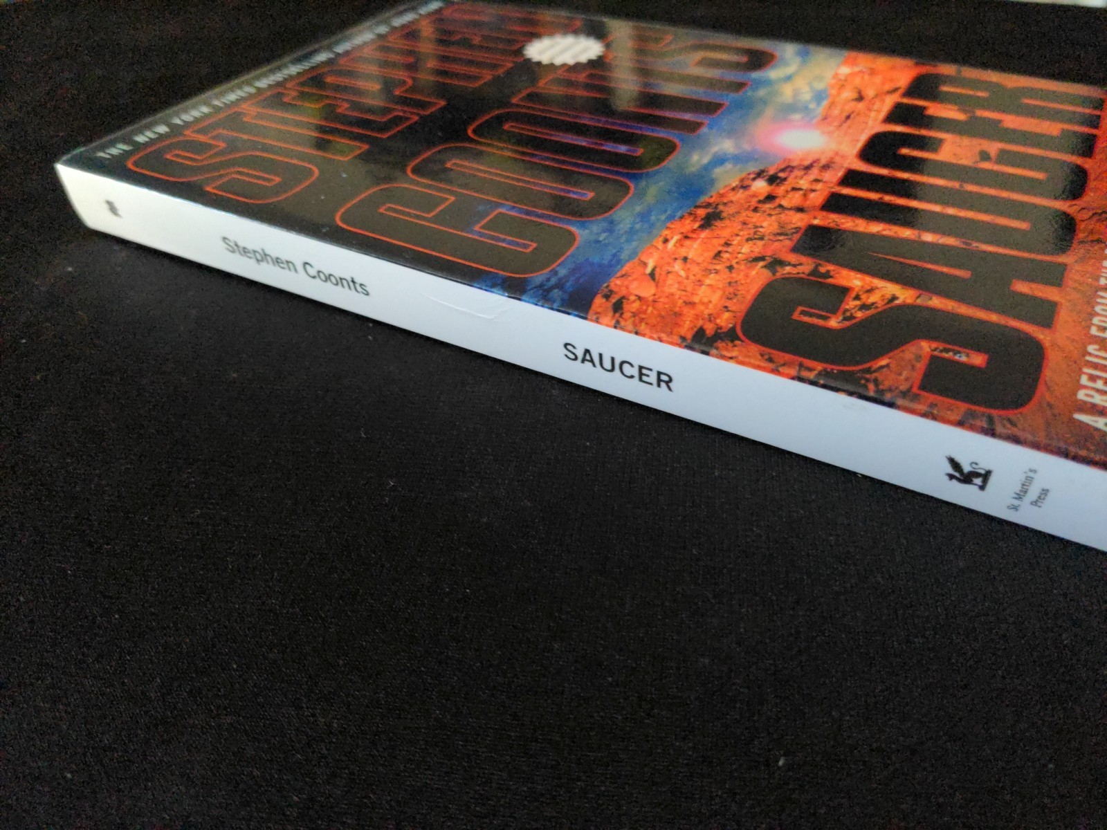 Uncorrected Proof – Saucer by STEPHEN COONTS 2002 PB ARC