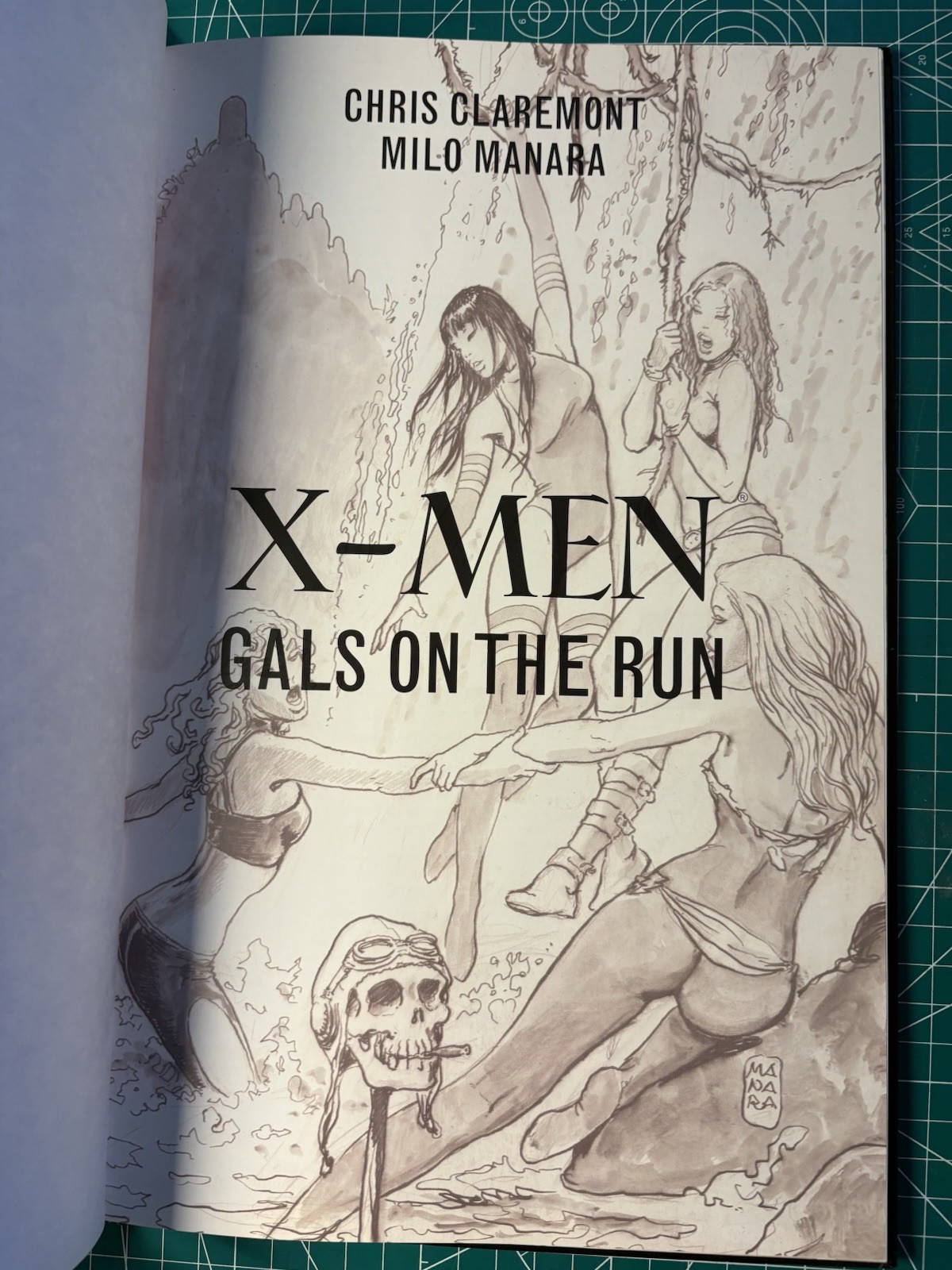 X-Men Gals On The Run Chris Claremont Milo Manara One Shot Panini HC Rare