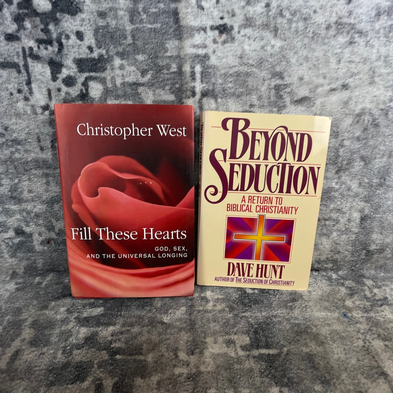 Christian Book Lot Fill These Hearts Christopher West Beyond Seduction Dave Hunt