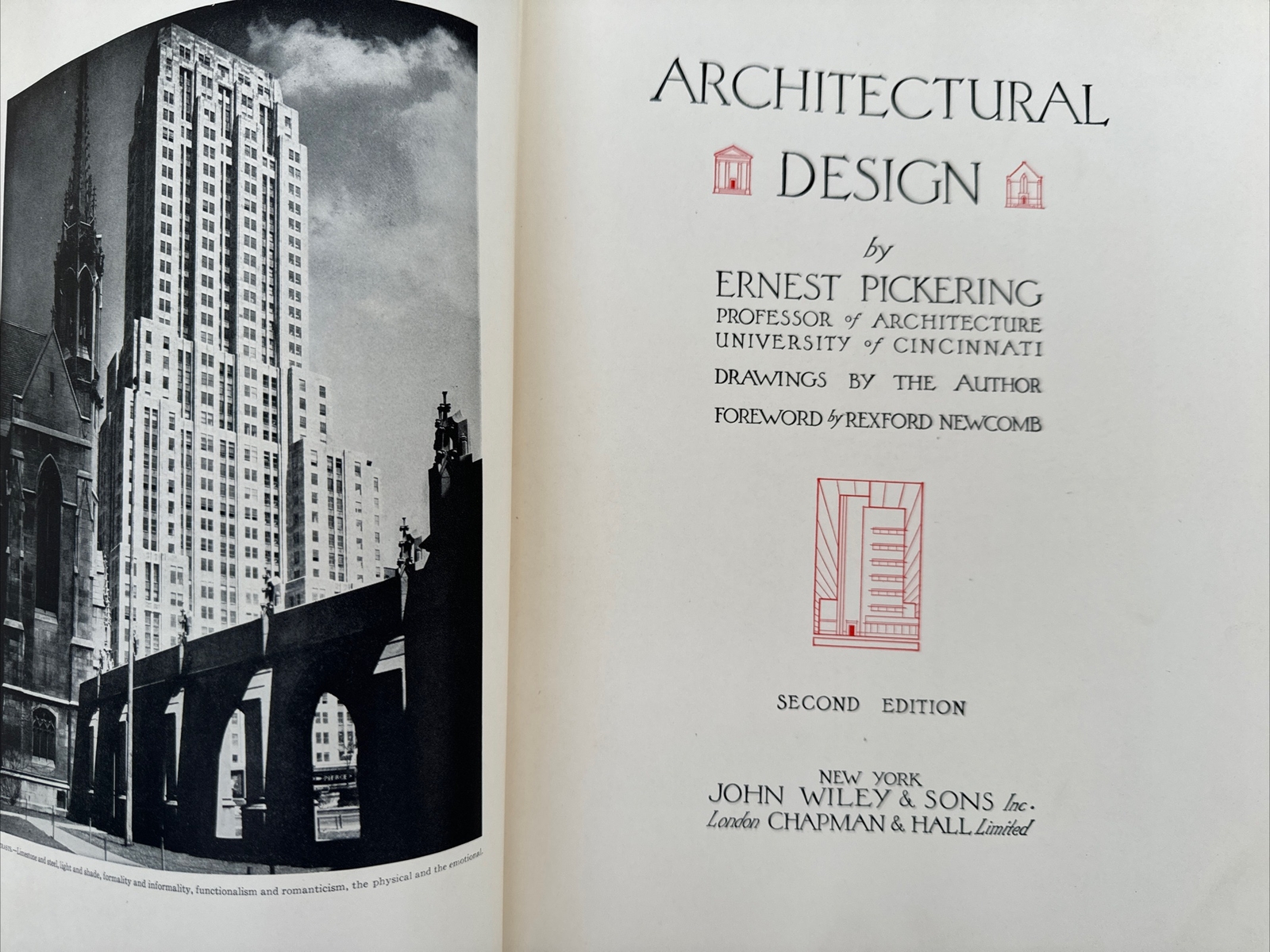 Architectural Design by Ernest Pickering 2nd Edition 1947 John Wiley & Sons