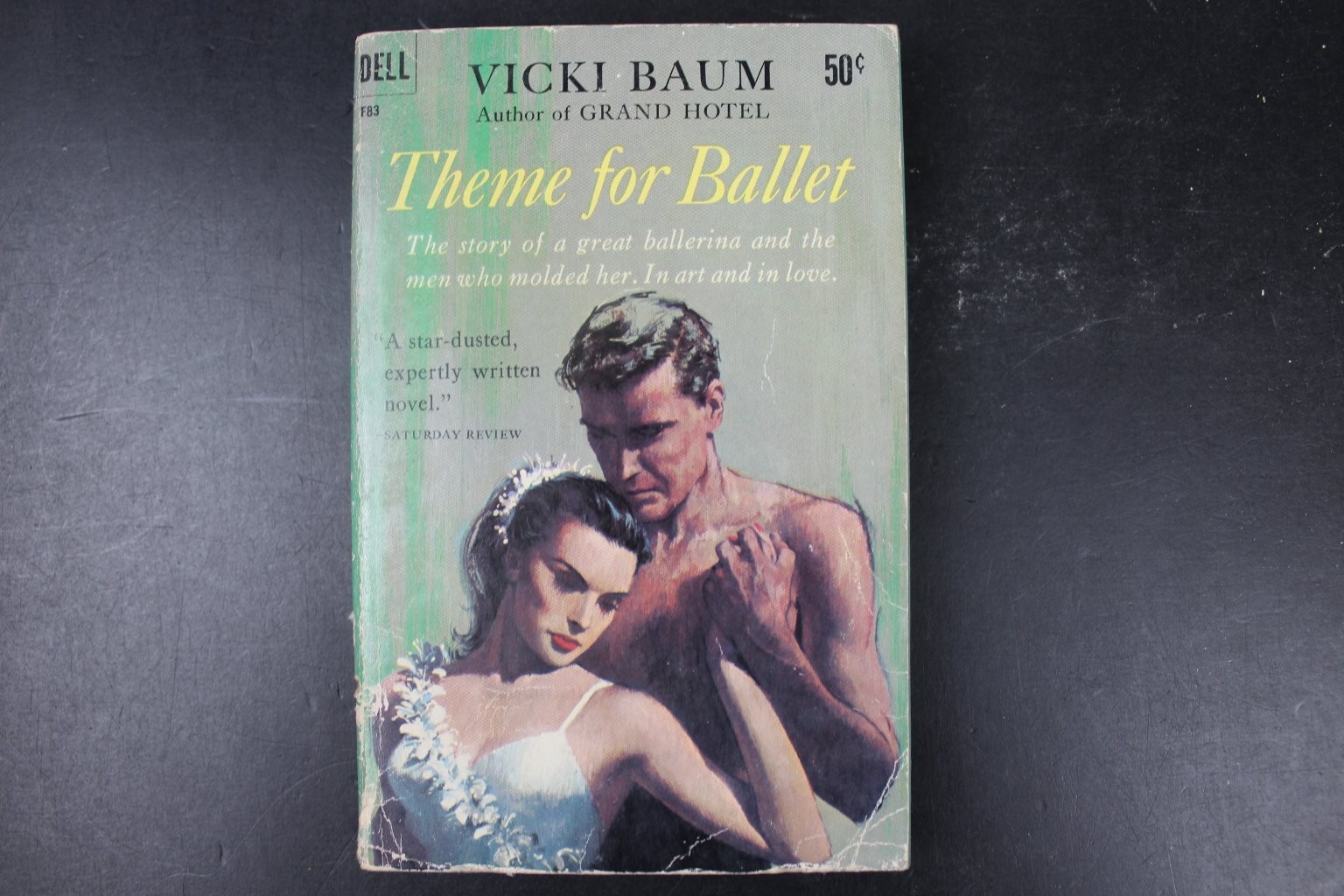 Theme for Ballet Vicki Baum 1959 Dell Book Ballet Drama Romance Paperback PB
