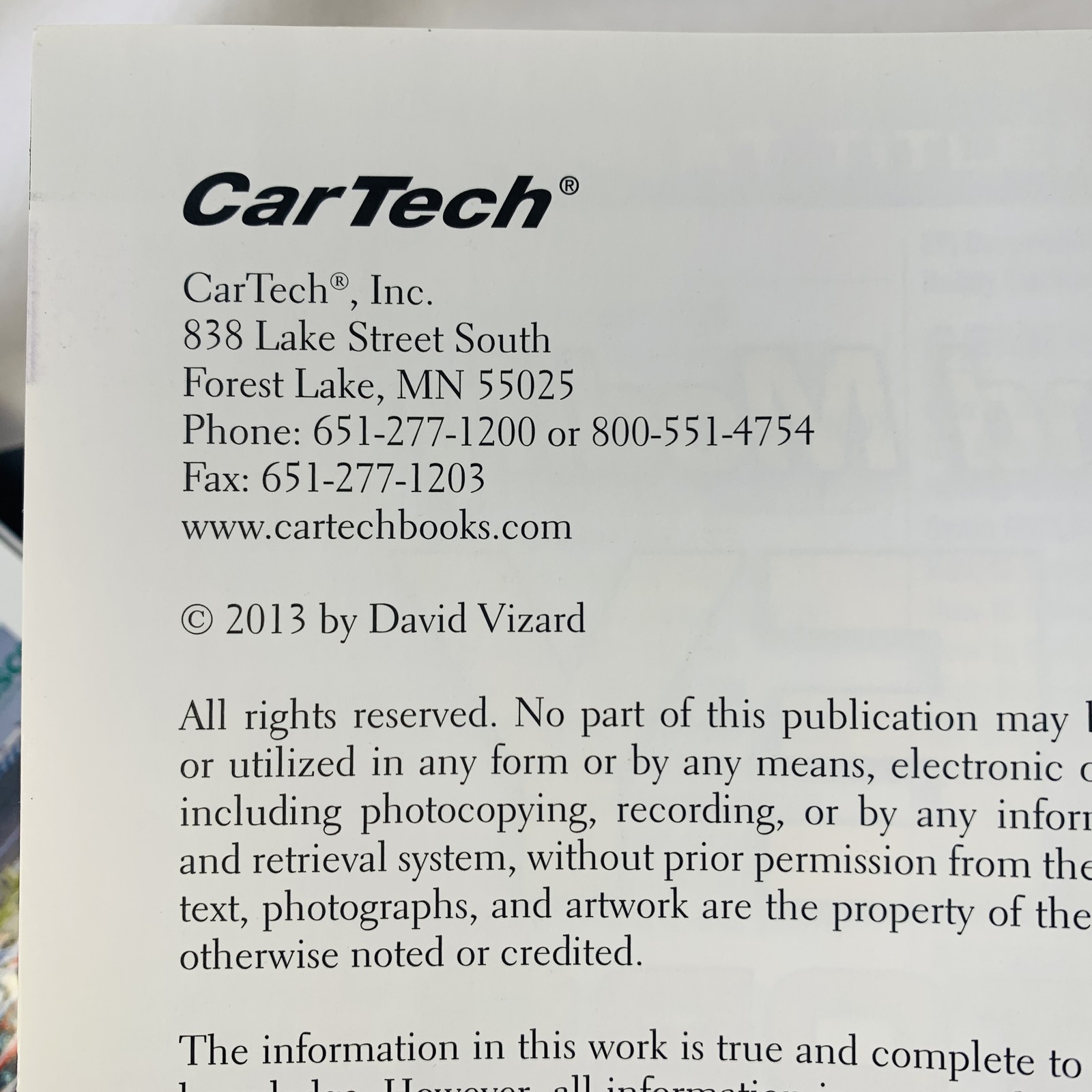 David Vizard’s How to Super Tune Modify Holley Carburetors SA216 CarTech Book