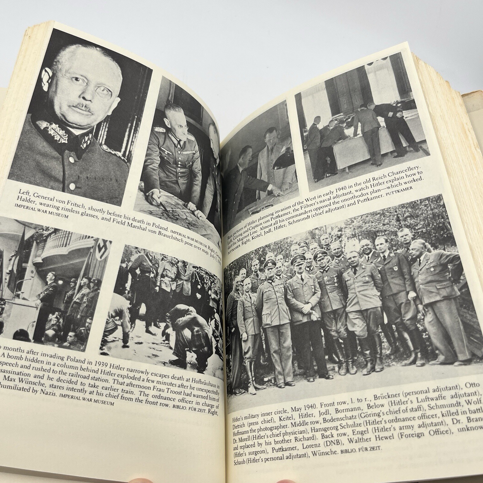 Adolf Hitler Volume 2 World War II History Hardcover Book John Toland 1976