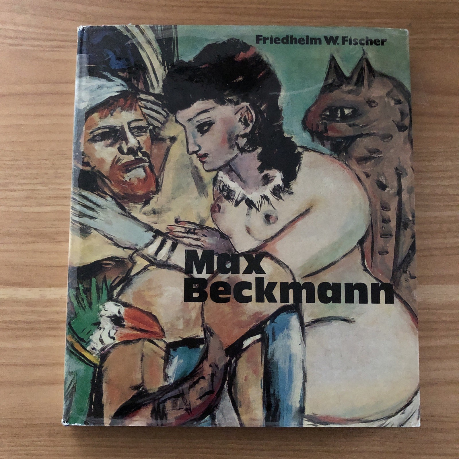 1973 Vintage MAX BECKMANN By Friedhelm W Fischer – HC/DJ
