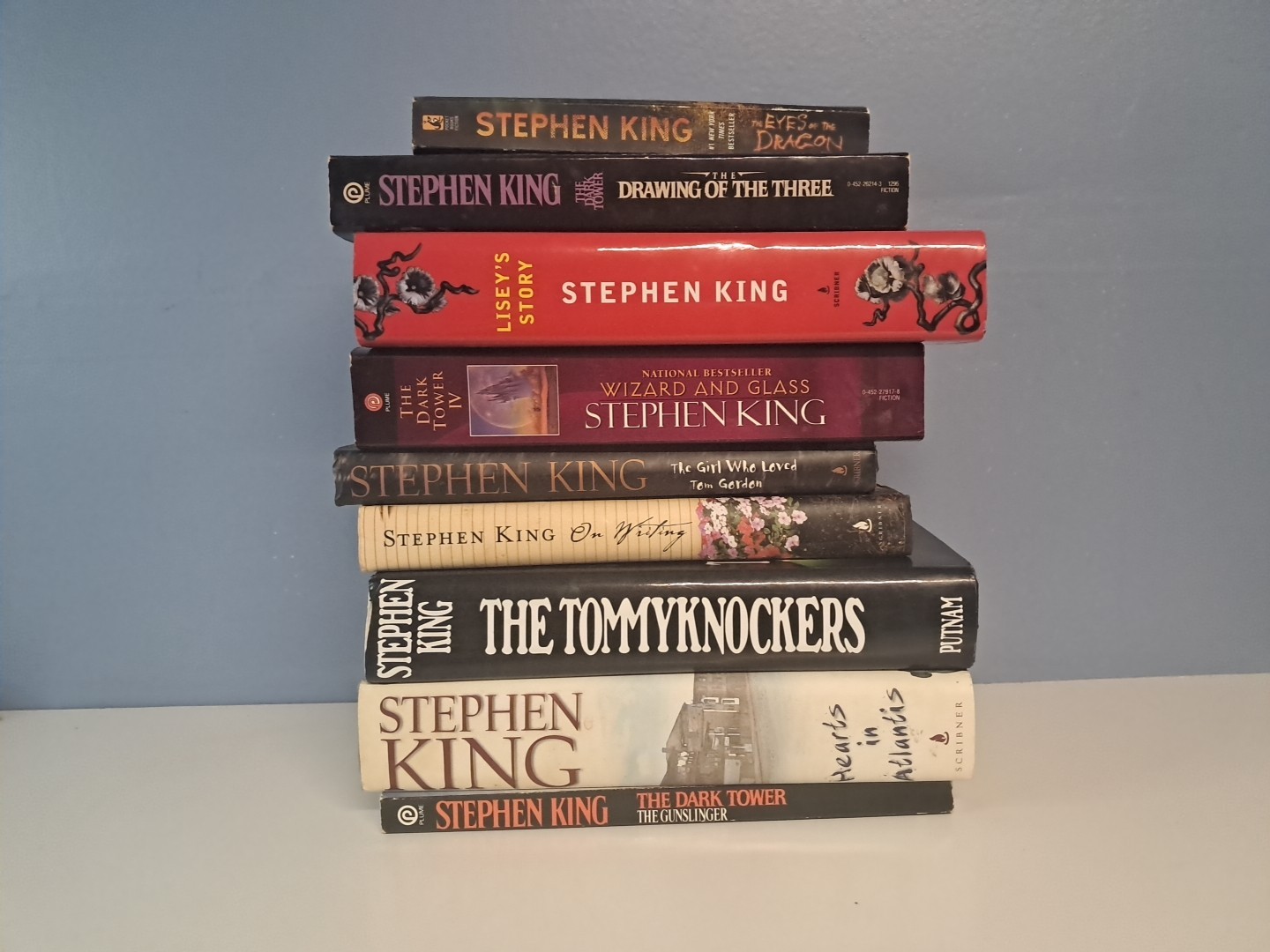 Lot Of 9 Stephen King Books Hard And Soft Covers Tommyknockers