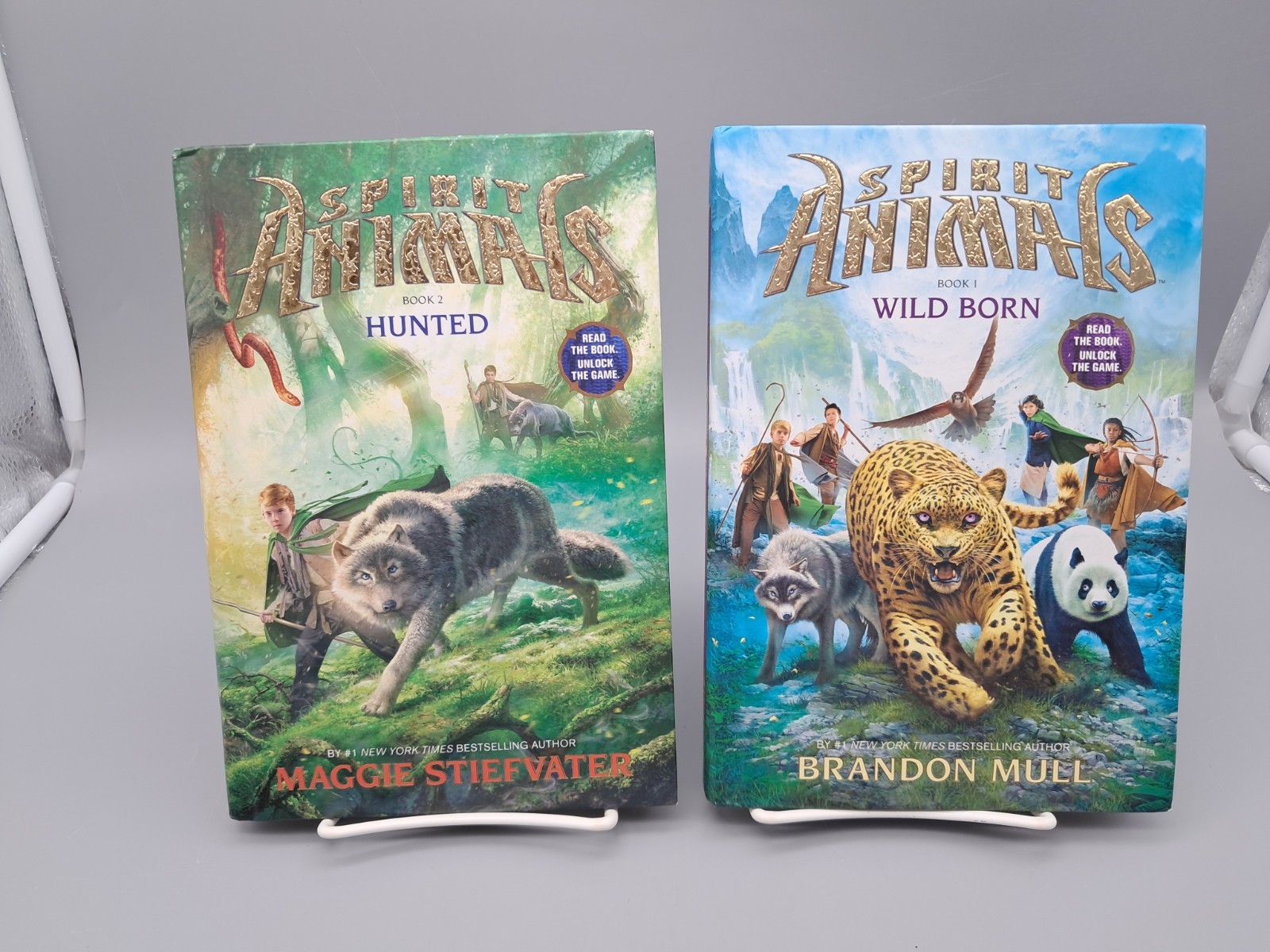 Lot of 8 Hardcover SPIRIT ANIMALS BOOKS Scholastic Series #1-7 in order plus