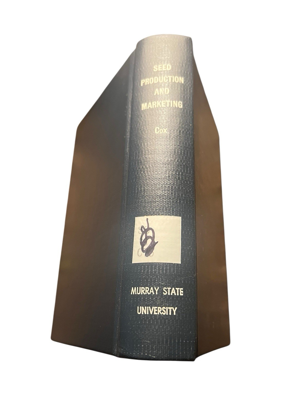 Seed Production And Marketing By Joseph F. Cox Hardcover 1927 Pub. By John Wiley