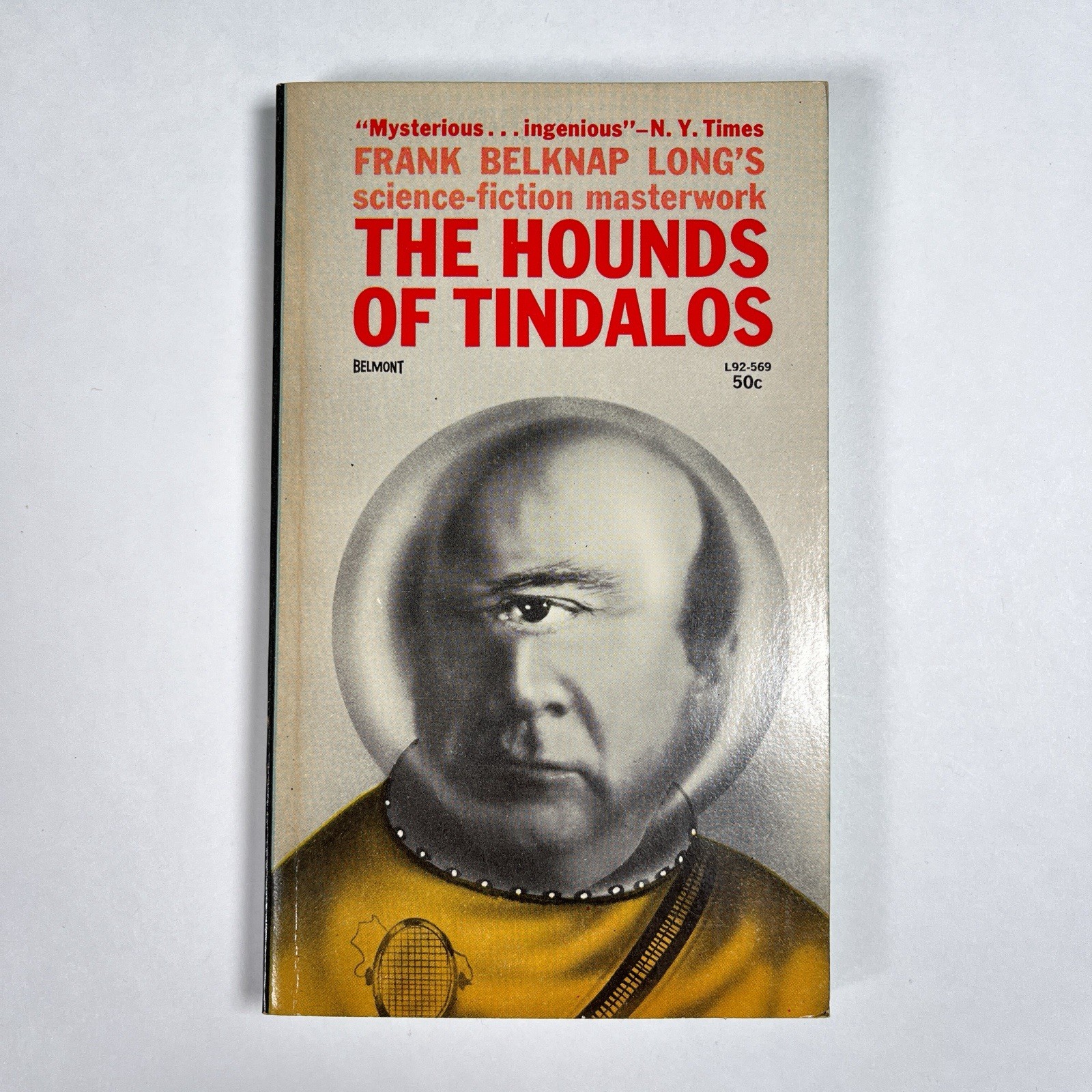 The Hounds of Tindalos Frank Belknap Long 1963 Belmont Weird Fiction Horror Book