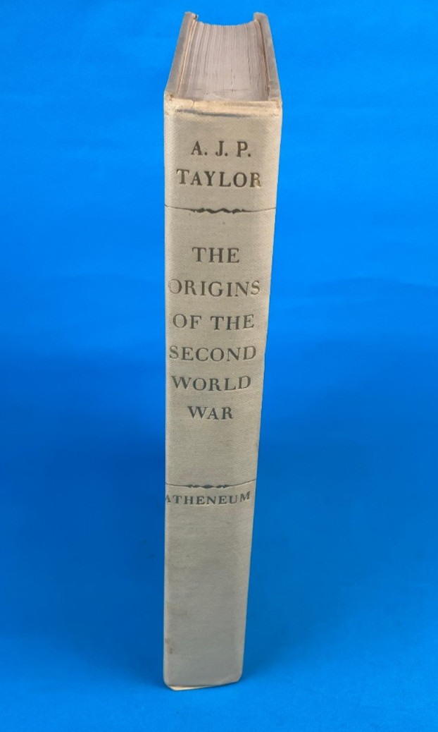 Vintage Book Origins of the Second World War A J P Taylor HC 1961 World War II