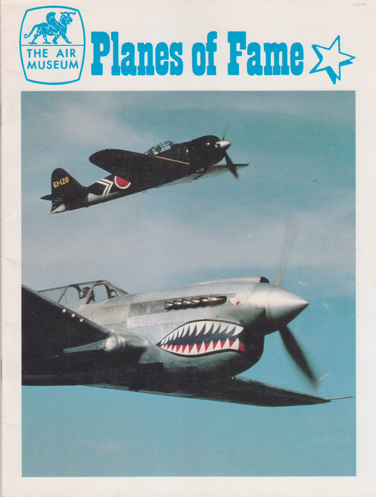 The Air Museum: Planes of Fame booklet Chino, California WWII aircraft aviation