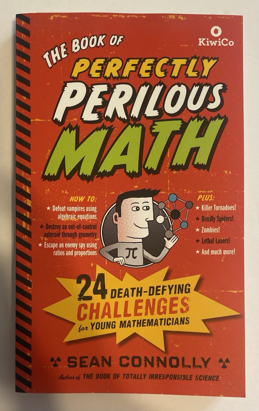 The Book of Perfectly Perilous Math by Sean Connolly Paperback Workman Ages 9-12