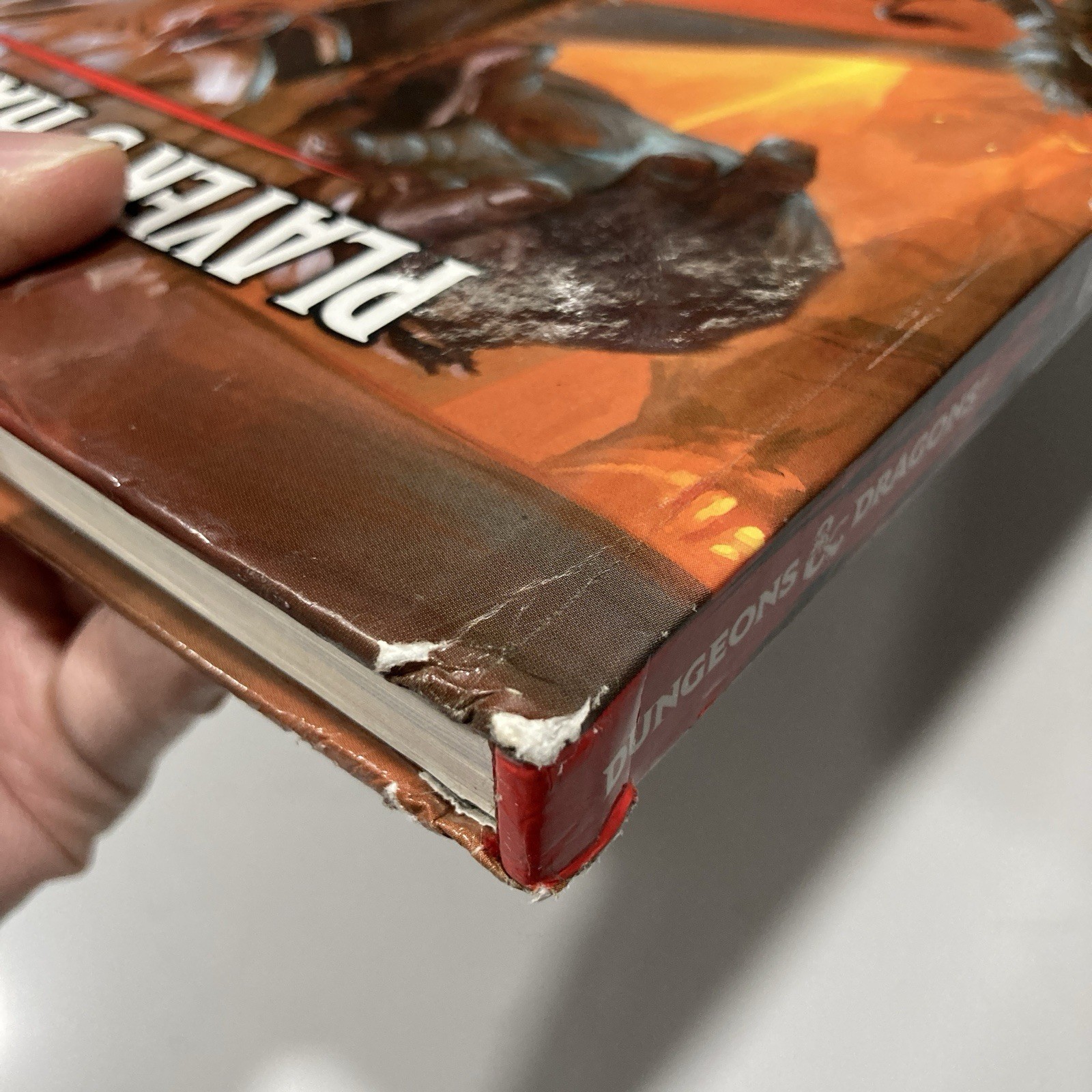 Dungeons and Dragons Player’s Handbook 5th Edition Hardcover D&D Fair/Acceptable