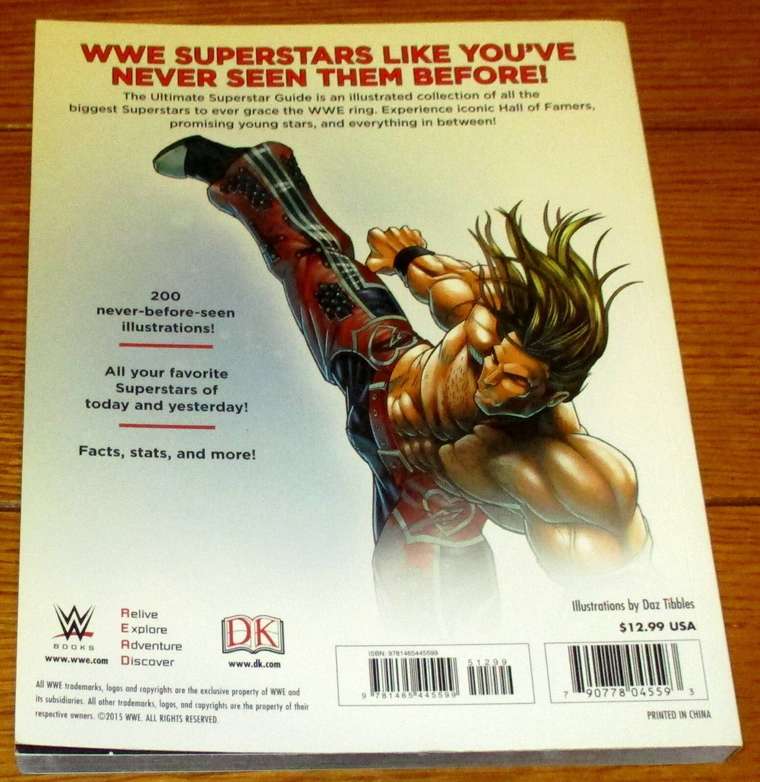 2015 WWE Ultimate Superstar Guide Softcover Book 207 Pages
