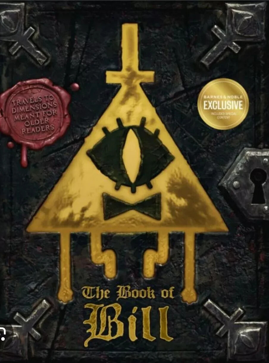 The Book of Bill Gravity Falls B&N Exclusive Edition Alex Hirsch Book Pre-Order