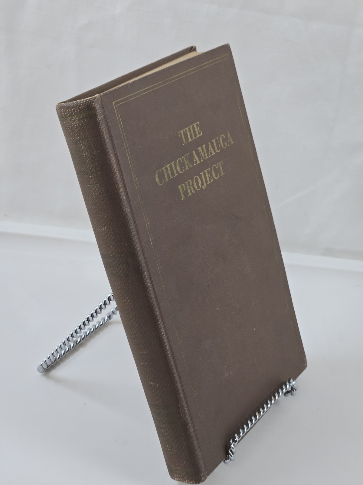 The Chickamauga Project TVA Technical Report No 6 1942 Hardcover Engineering