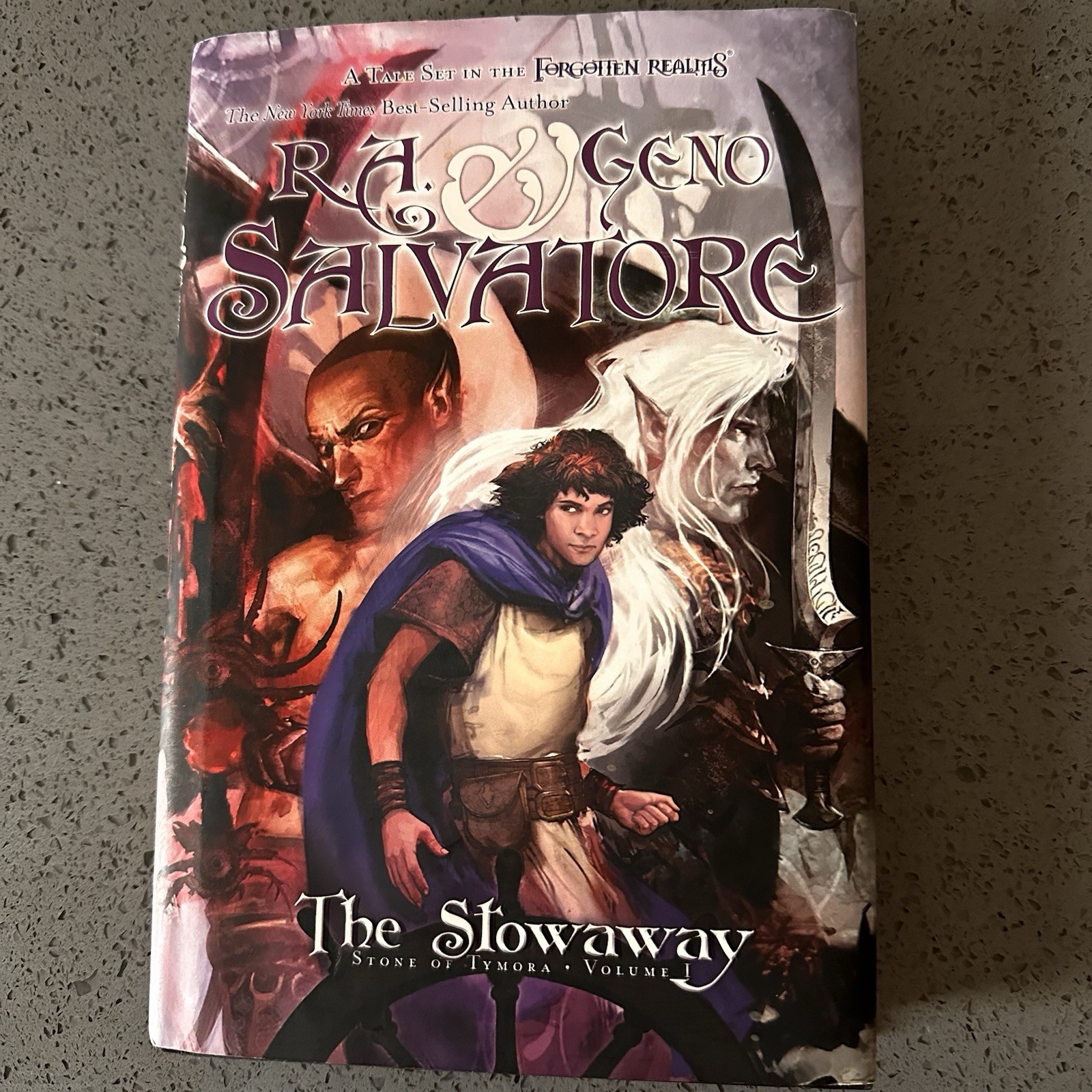 The Stowaway by R. A. Salvatore and Geno Salvatore (2008, Hardcover) 1st Edition