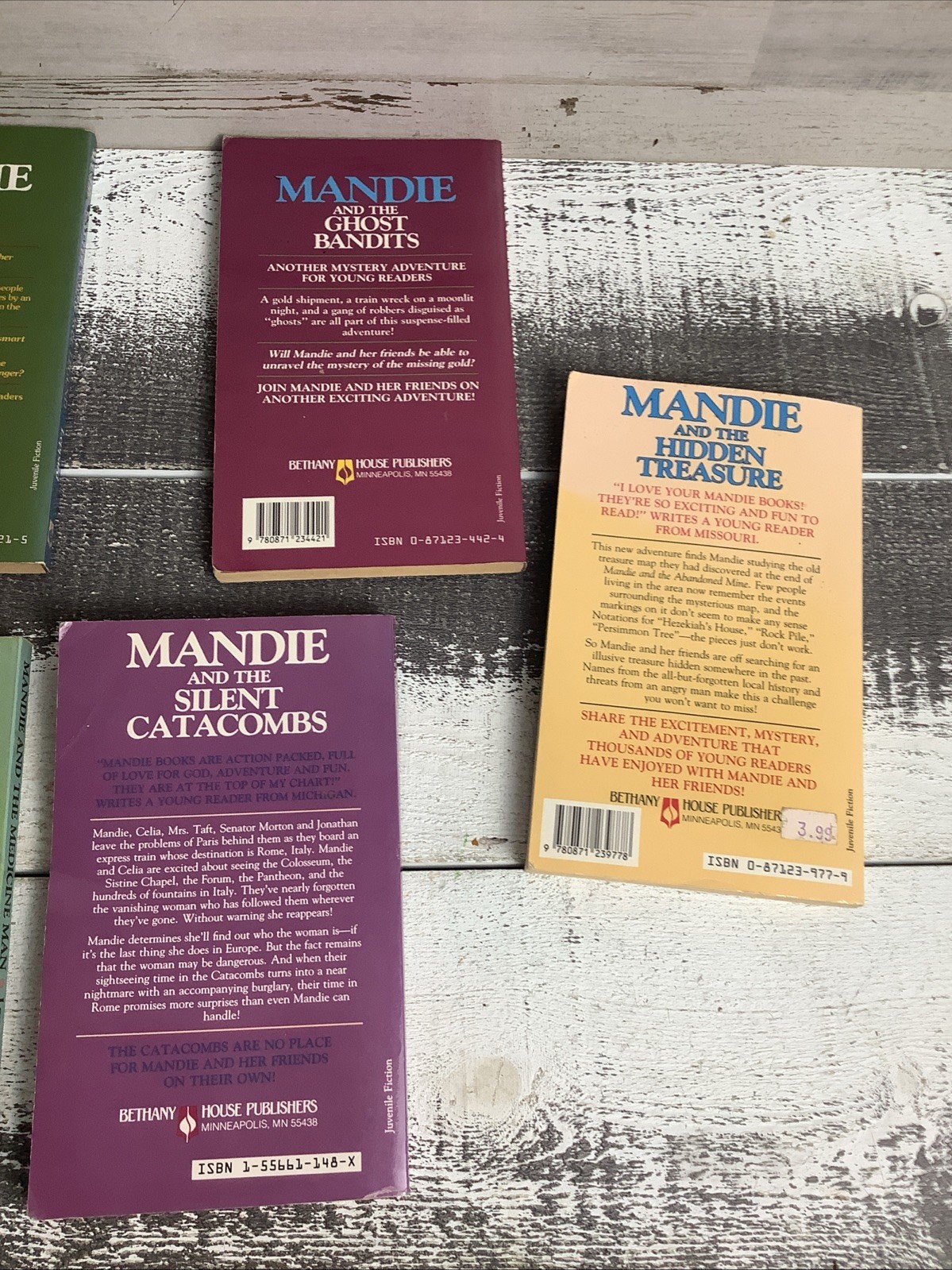 A Mandie Book 7 In Total, Books 1,2,3,5,6,9.16