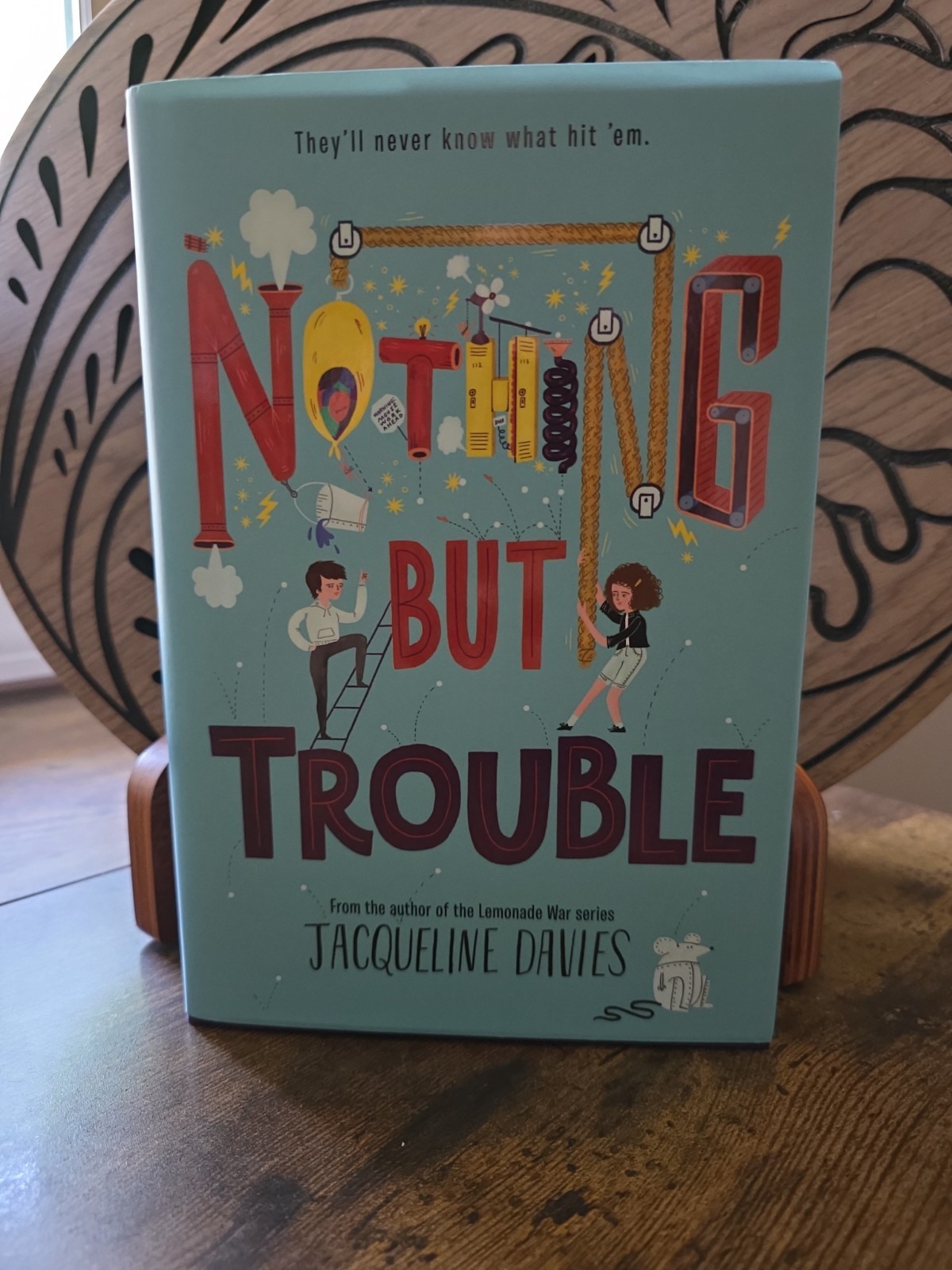 Nothing But Trouble Jacqueline Davies HC DJ Very Good ISBN 9780062369888