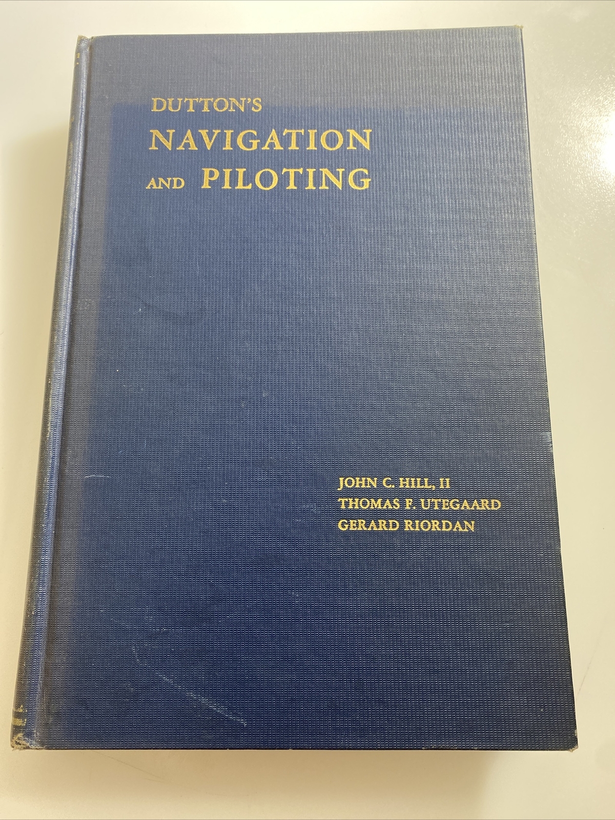 Dutton’s Navigation and Piloting 5th Printing 1963 by Hill Utegaard Riordan aby