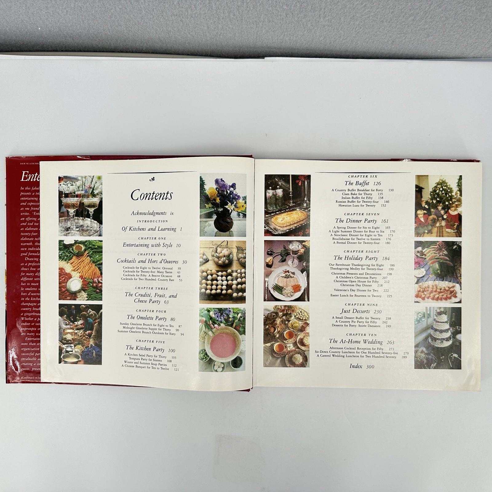 Entertaining by Martha Stewart 1982 1st Edition 8th Print Early Printing HC DJ