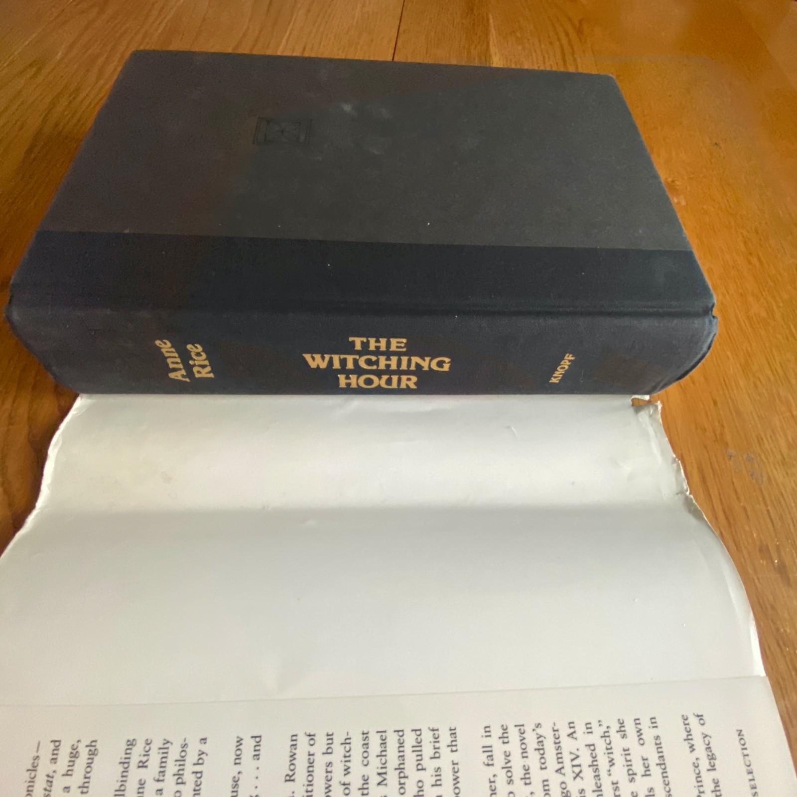 Interview With The Vampire & The Witching Hour by Anne Rice Hardcover