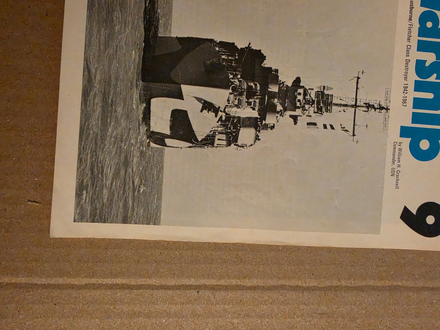 Warship Profile 9 USS Charles Ausburne Fletcher Class Destroyer 1971 Naval