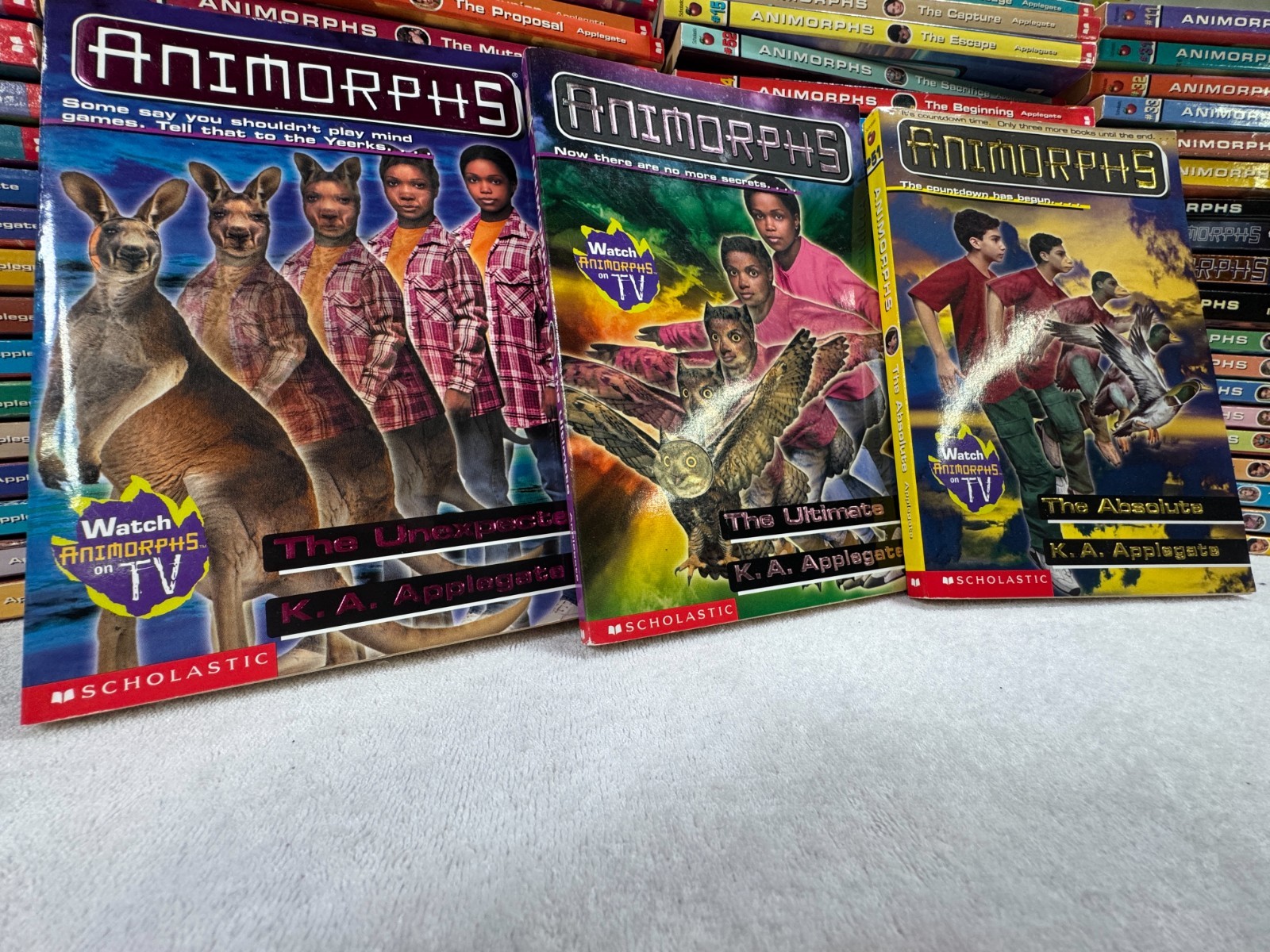 Animorphs Series K.A. Applegate Paperback Book Lot Pick The One You Need #1-54