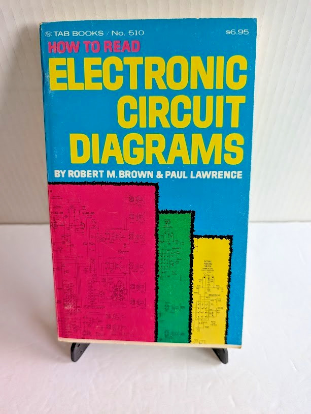 How to Read Electronic Circuit Diagrams Tab Books No. 510 1st ed. 1970 PB VGC+