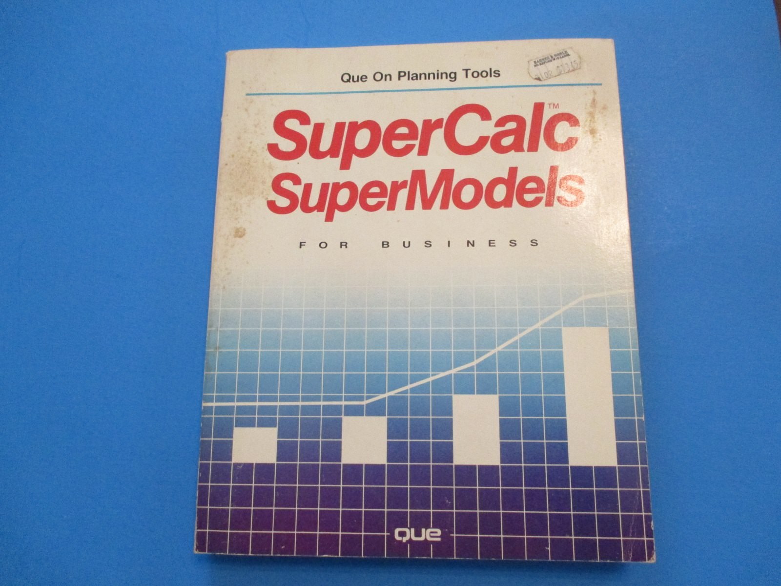 SuperCalc SuperModels For Business Book SC 1983 162 Pages Checkbook Balancer